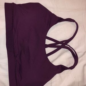 Maroon Lululemon Sports Bra